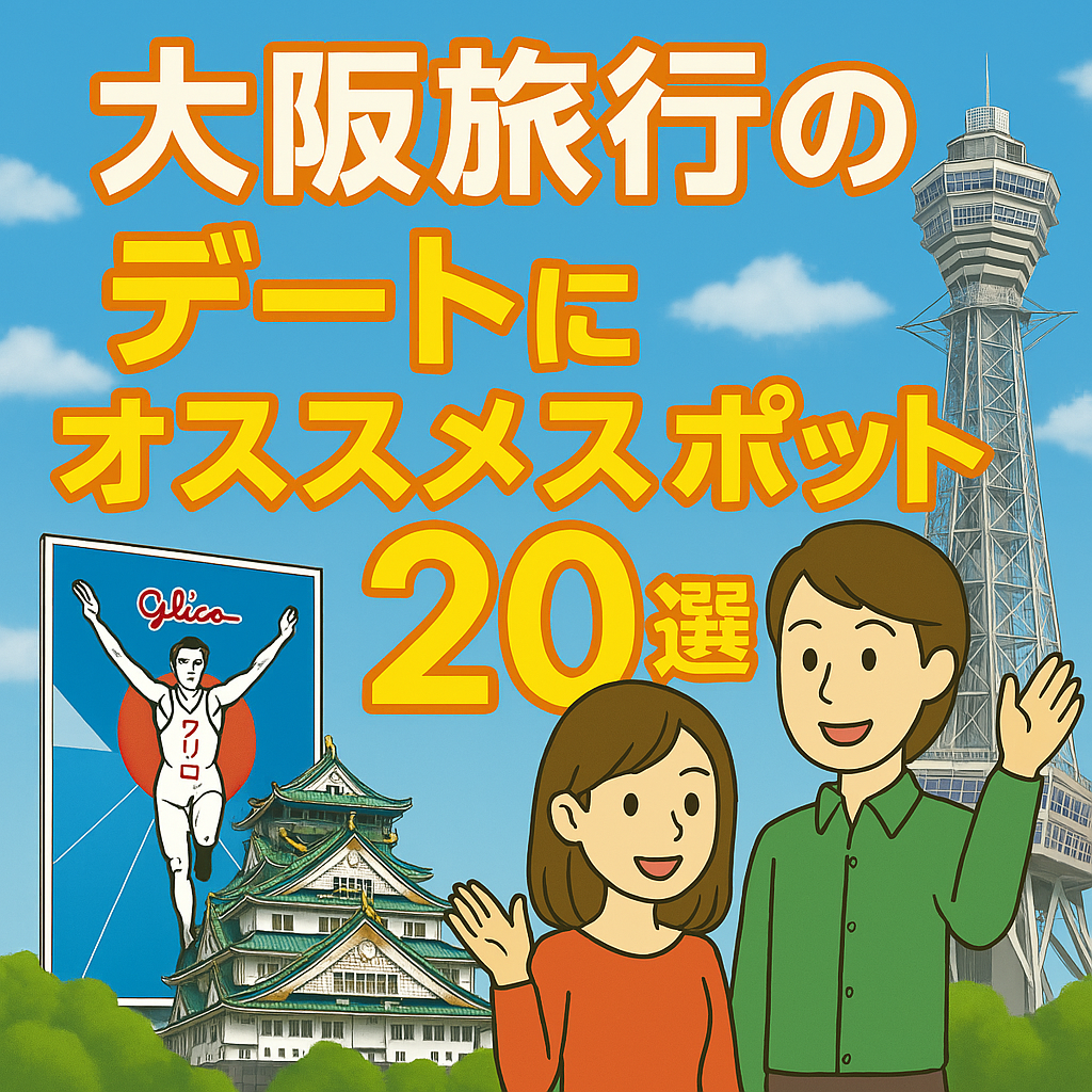 大阪旅行　デート