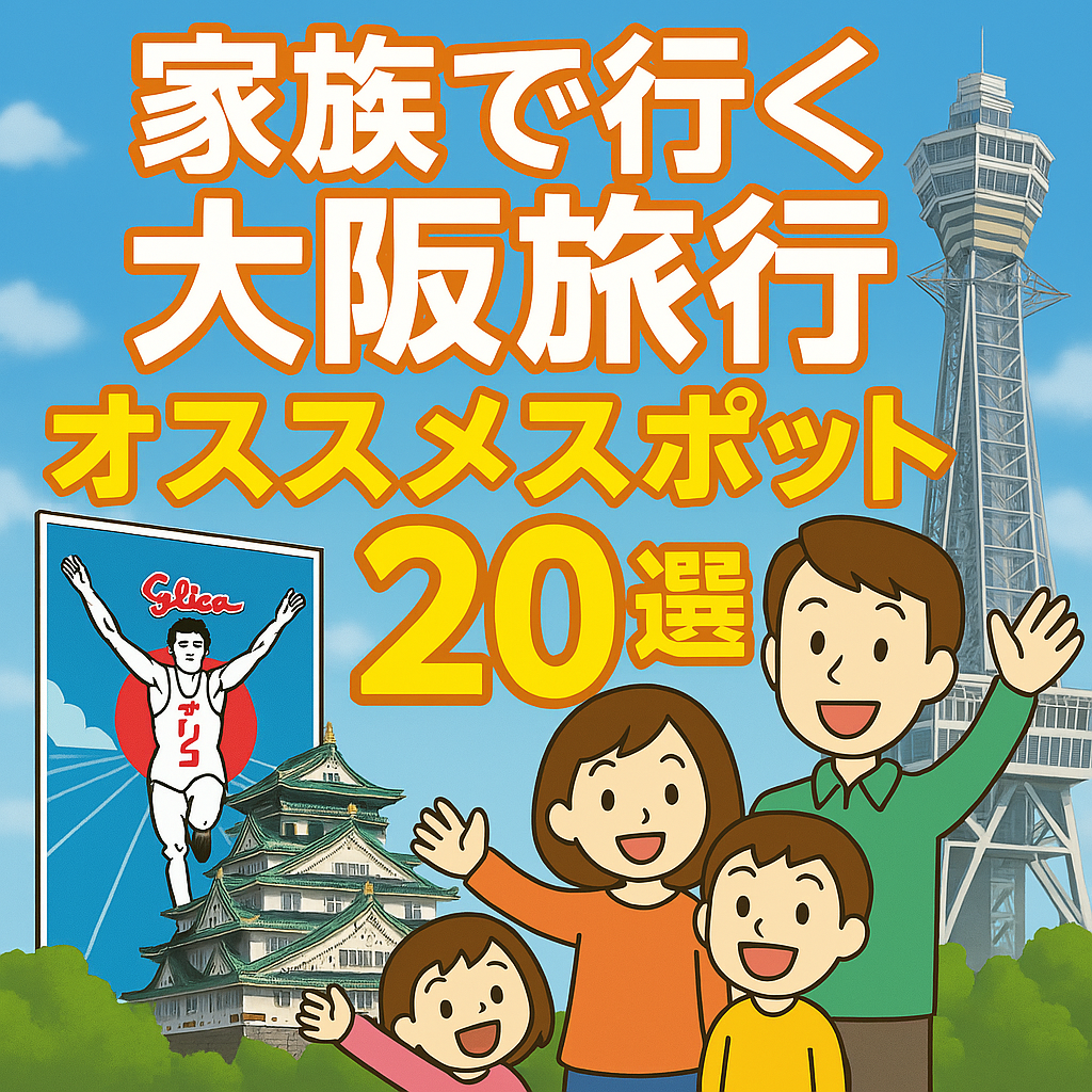 大阪旅行　家族