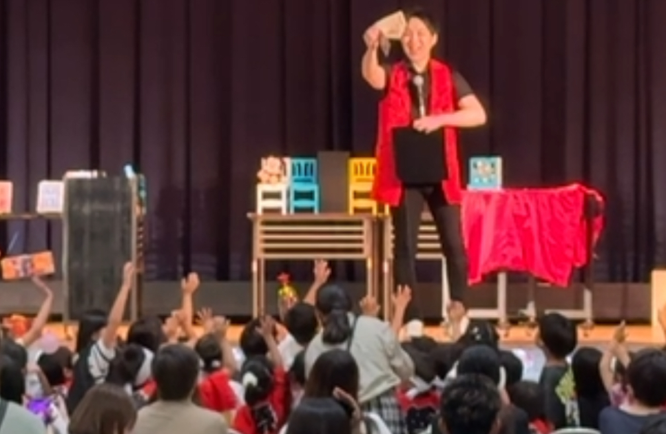 マジシャン　大阪　保育園イベント