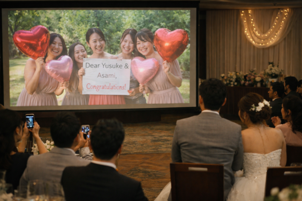 結婚式の余興でみんなで楽しめる演出アイデア完全版