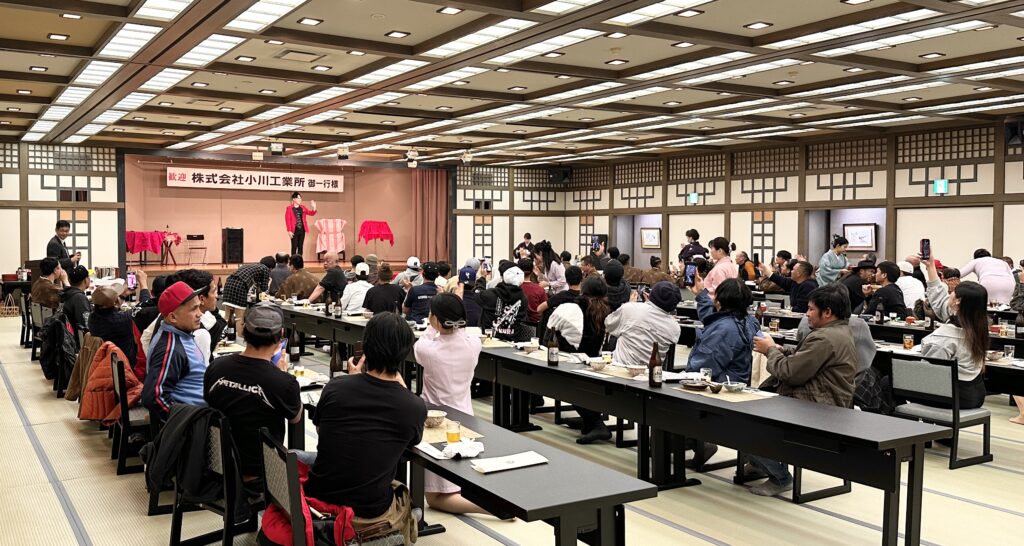 大阪のマジシャンMASAが愛媛県の道後温泉道後館に出張マジックショー