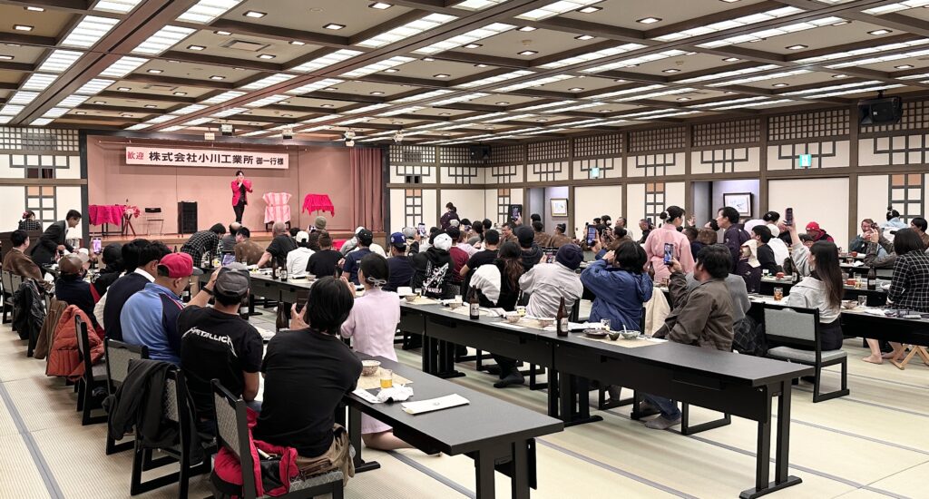 大阪のマジシャンMASAが愛媛県の道後温泉道後館に出張マジックショー