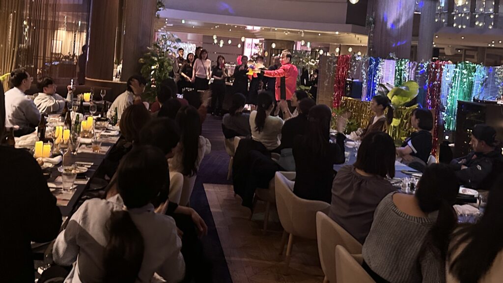 スイスホテル南海大阪に大阪のマジシャンＭＡＳＡが出張マジックショー