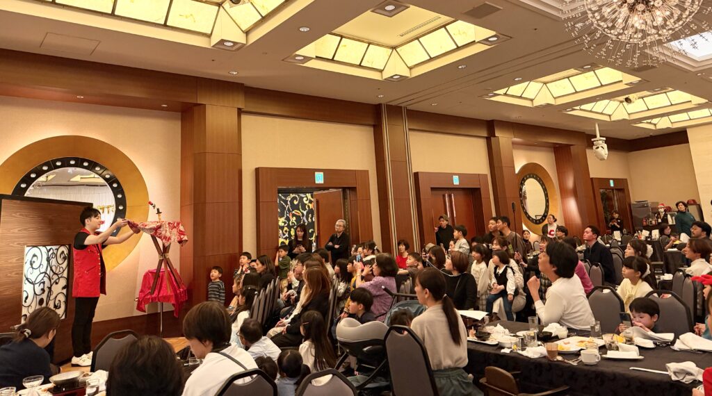 大阪のマジシャンMASAがエクシブ京都八瀬で開催されたマジカルディナーショーに出演