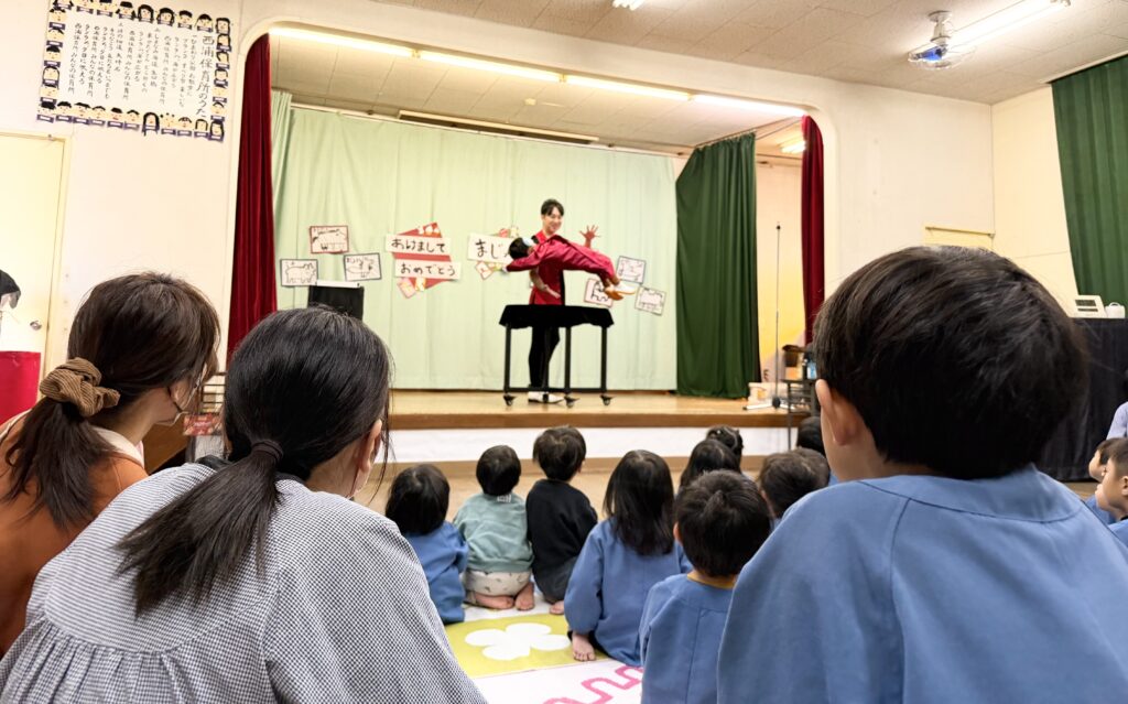 広島県 尾道市 因島西浦保育園でマジックショー|マジシャンMASA