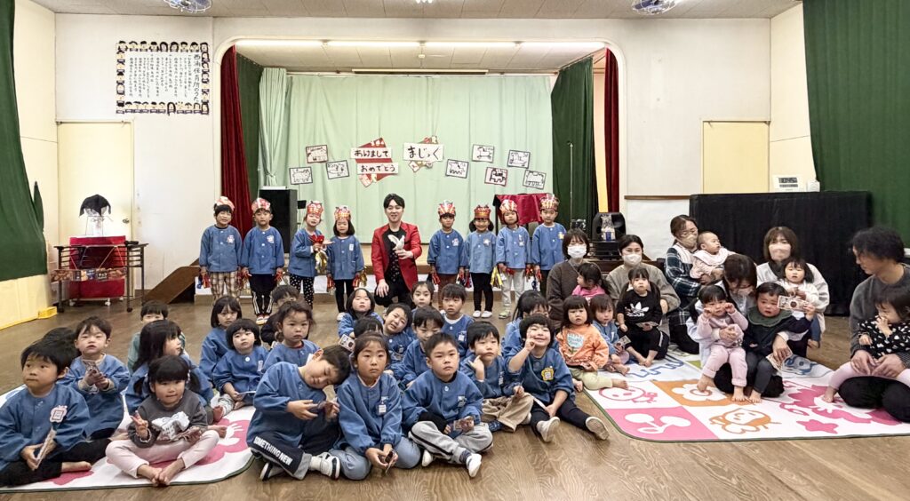 広島県 尾道市 因島西浦保育園でマジックショー|マジシャンMASA