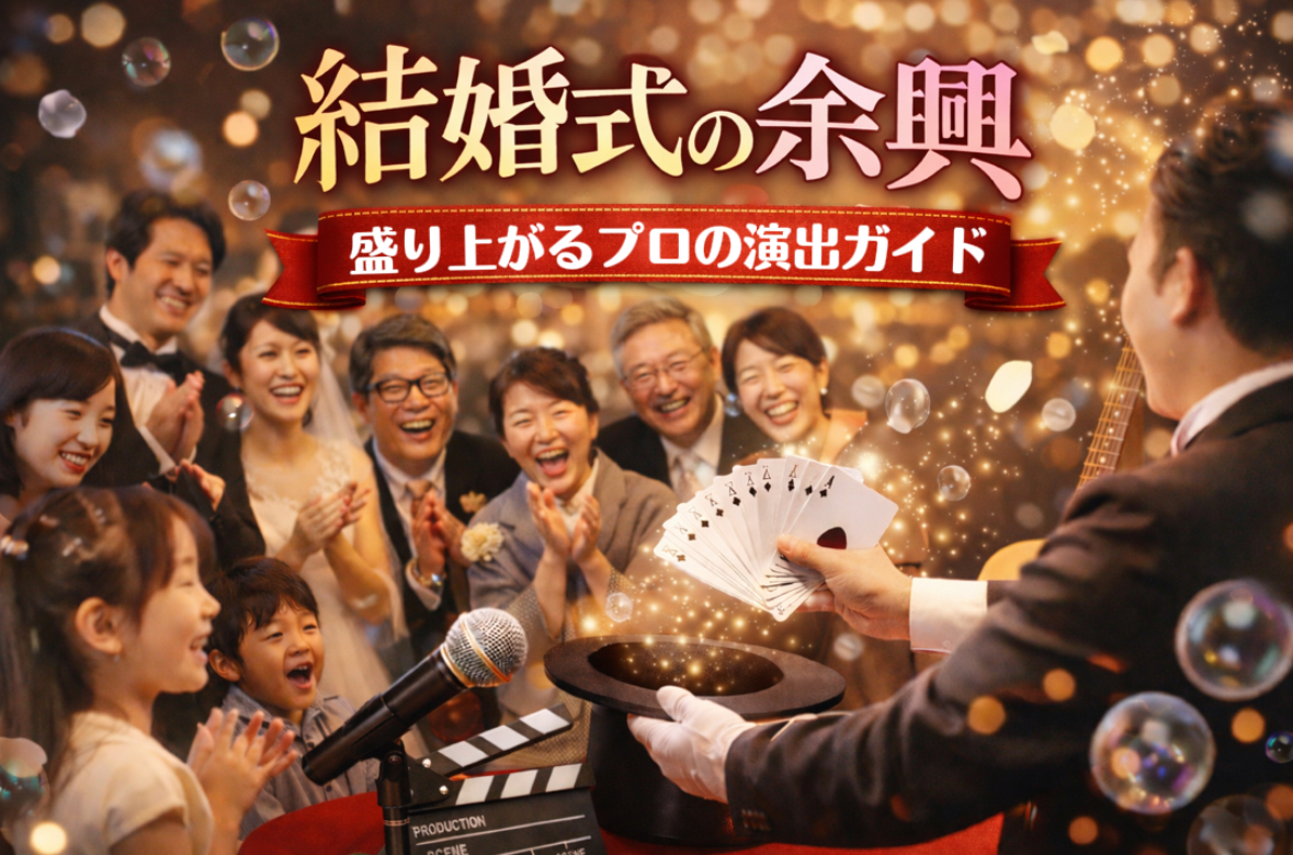 結婚式　余興　プロ