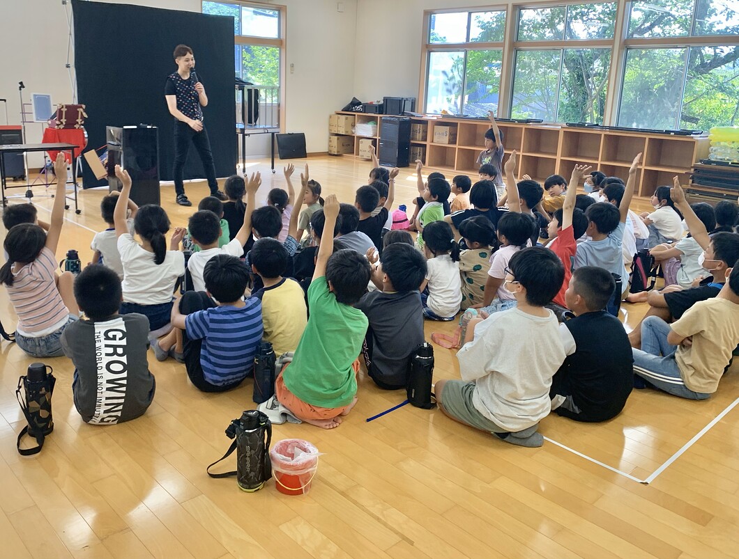 幼稚園出張イベント・保育園出張イベント・子供会出張イベントをマジシャンMASAが盛り上げます