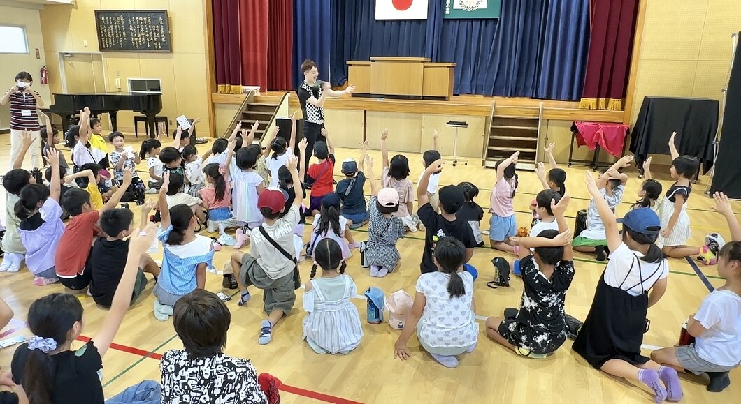 幼稚園出張イベント・保育園出張イベント・子供会出張イベントをマジシャンMASAが盛り上げます