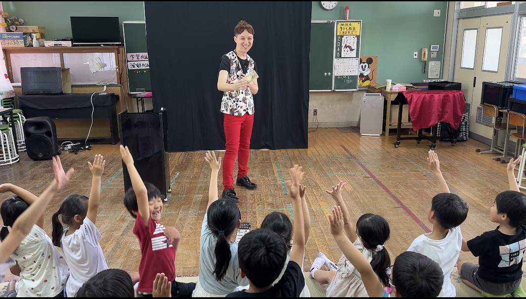 幼稚園出張イベント・保育園出張イベント・子供会出張イベントをマジシャンMASAが盛り上げます