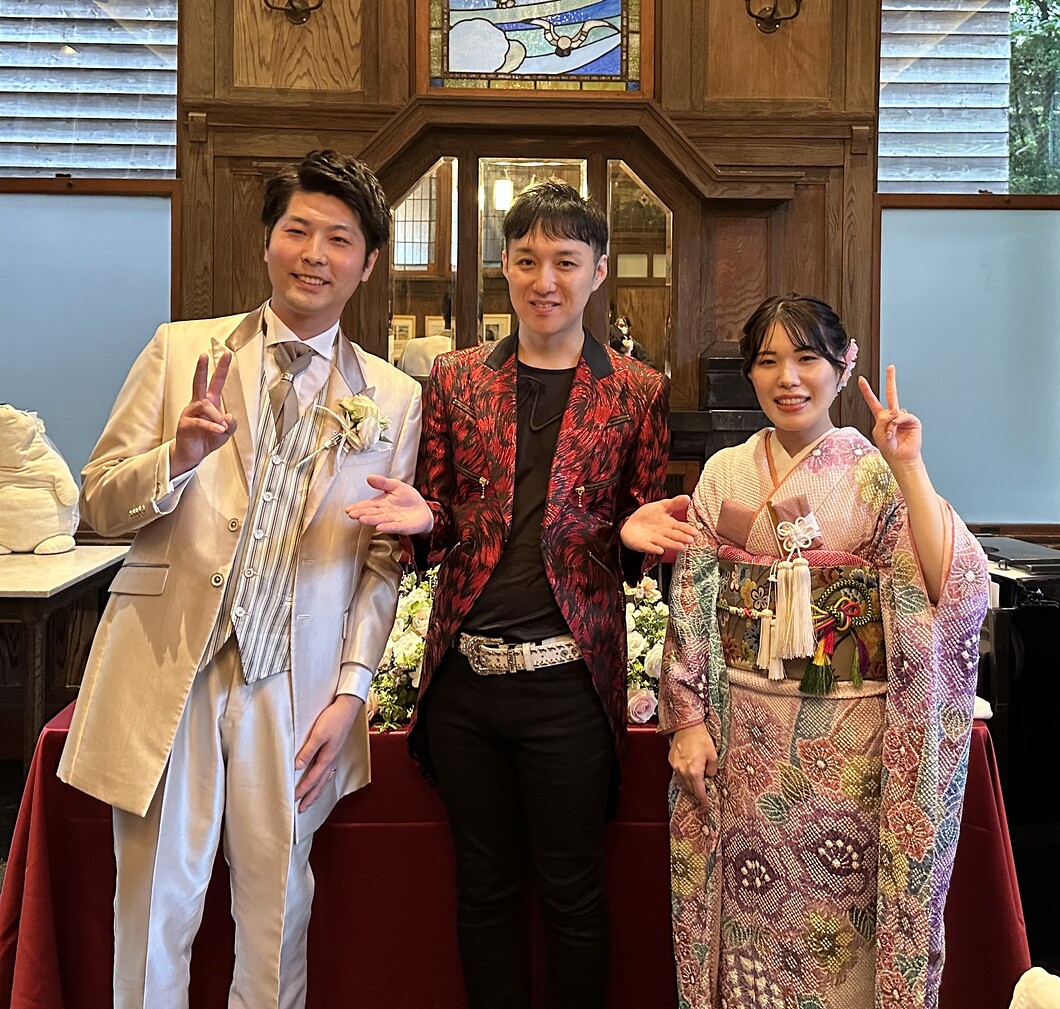 大阪のマジシャンMASA「マジシャン派遣」「出張マジック」お任せください♪♪ 余興のプロです!!