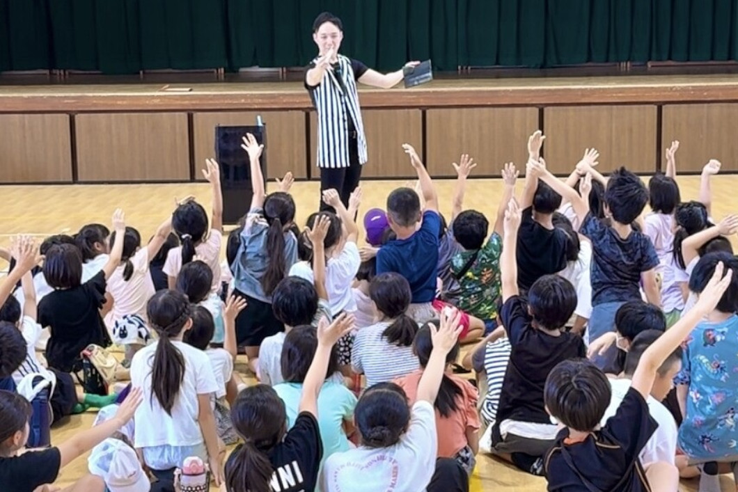 幼稚園出張イベント・保育園出張イベント・子供会出張イベントをマジシャンMASAが盛り上げます