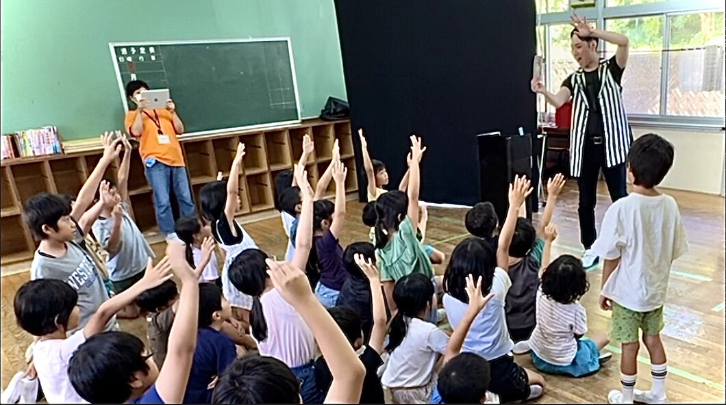 幼稚園出張イベント・保育園出張イベント・子供会出張イベントをマジシャンMASAが盛り上げます