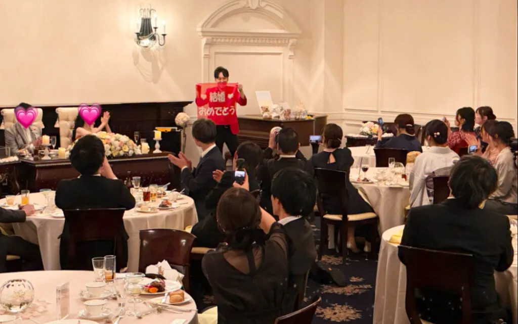 結婚式・披露宴・二次会でゲストを楽しませる出張マジシャンMASA